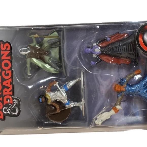 JADA TOYS DUNGEONS & DRAGONS DIE CAST FIGURINES DRIZZT MIND FLAYER - Picture 2 of 3